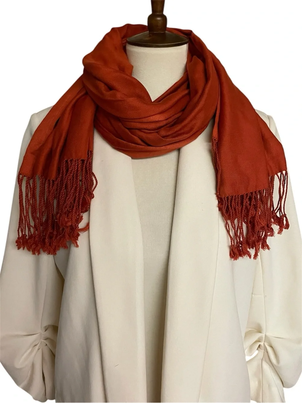 Jones New York Rust Scarf or Shawl